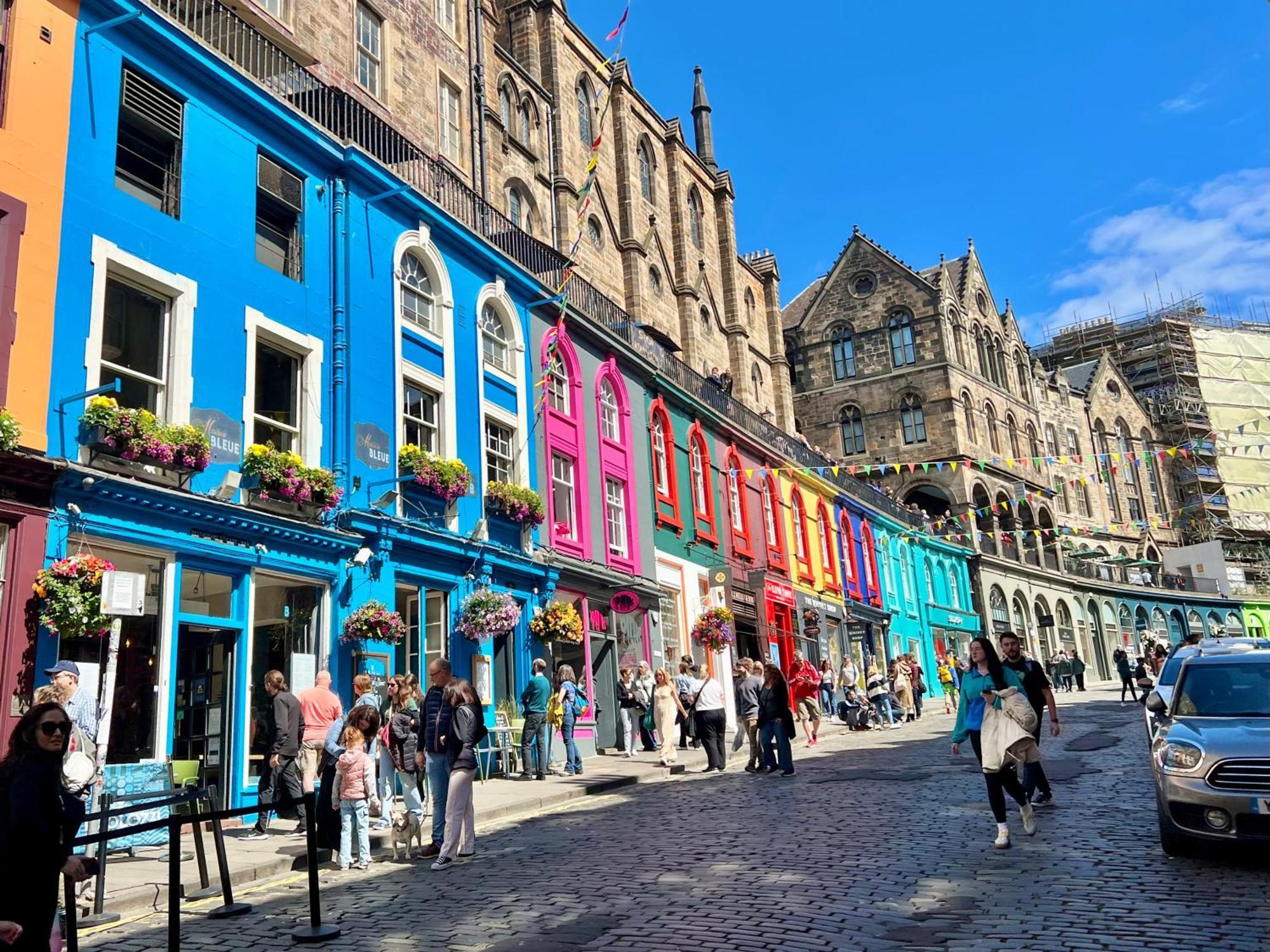 Bright Old Town City Centre Apartment Edinburgh Exterior photo